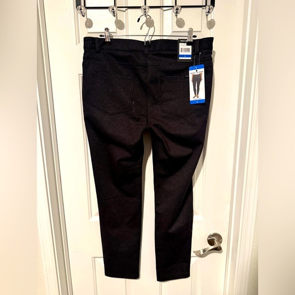 DKNY Jeans Black Gray Houndstooth Ponte Pants Sz L
Knit Career Office Dress NWT - Picture 7 of 10